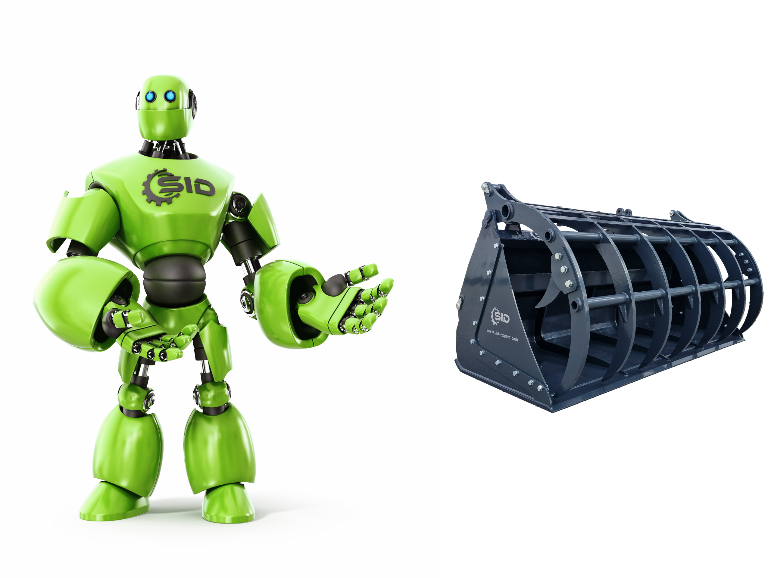 Łyżko-krokodyl ząb palony XXL