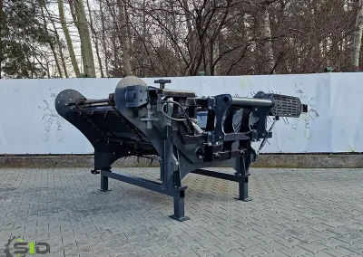 Ścielarka SID podczas pracy w gospodarstwie rolnym