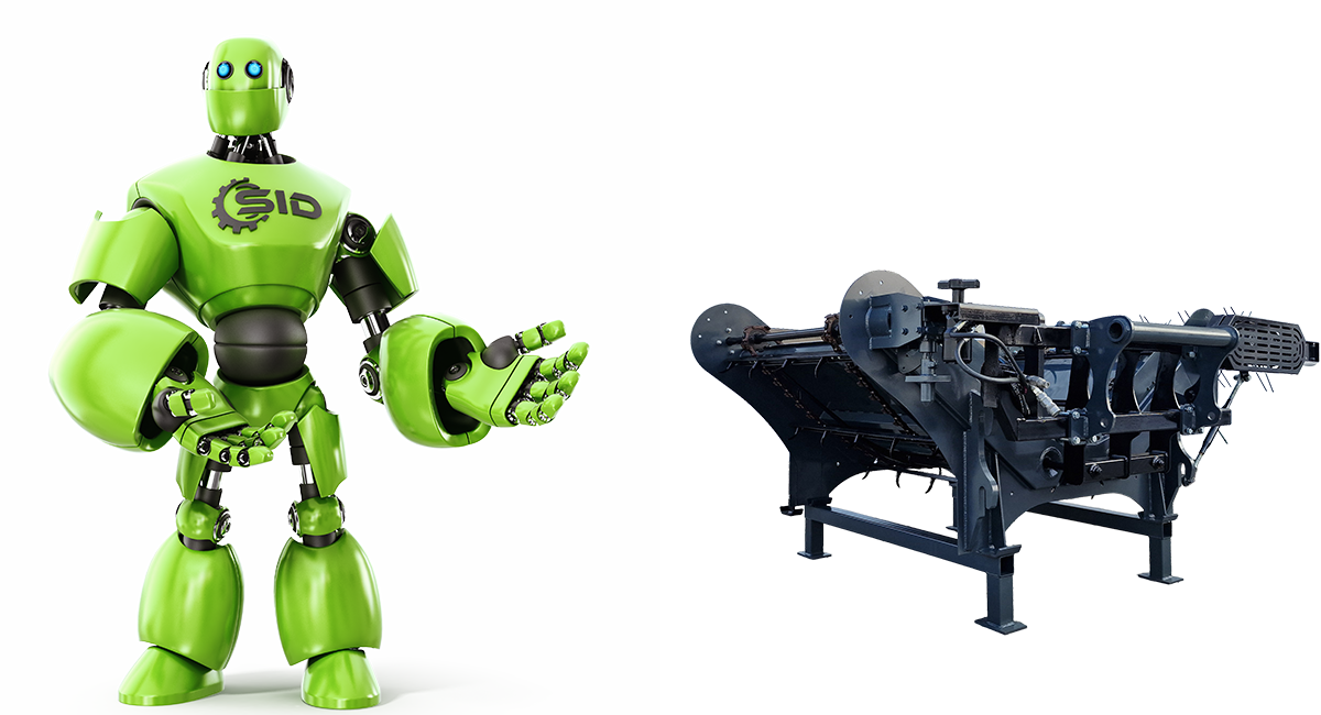 Ścielarka SID podczas pracy w&nbsp;gospodarstwie rolnym