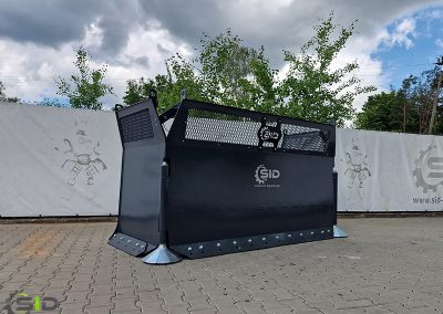 Spych do kukurydzy hydrauliczny